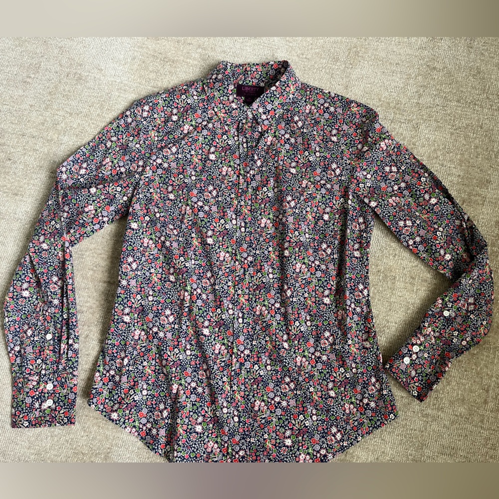 J. Crew women’s floral button down